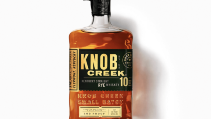 NYC is in Love with "Rich caramel and vanilla", "Black peppercorn", "lingering notes of baking spice" Knob Creek Anncs 10 Year Old Rye Whiskey